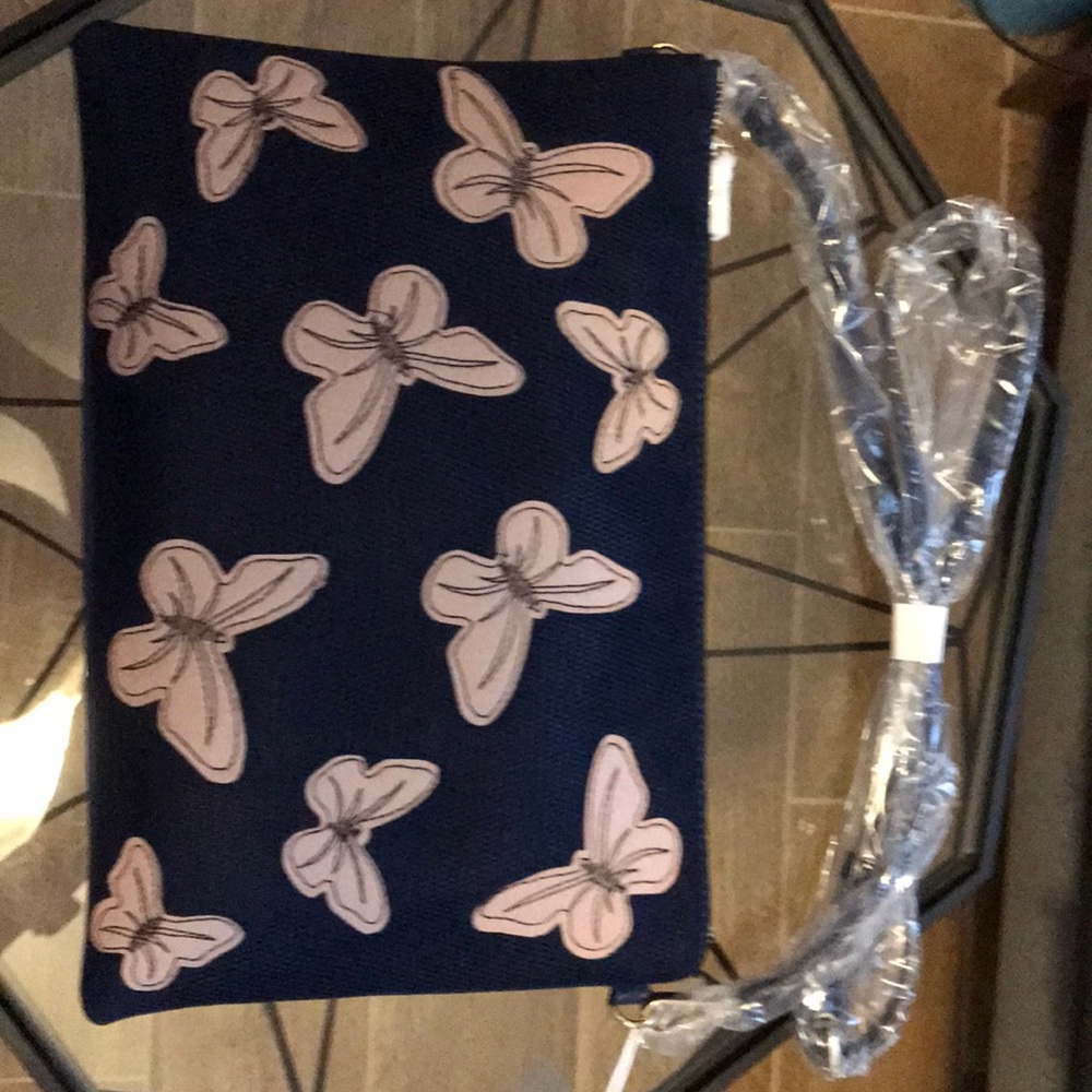 Shoulder bag and wristlet